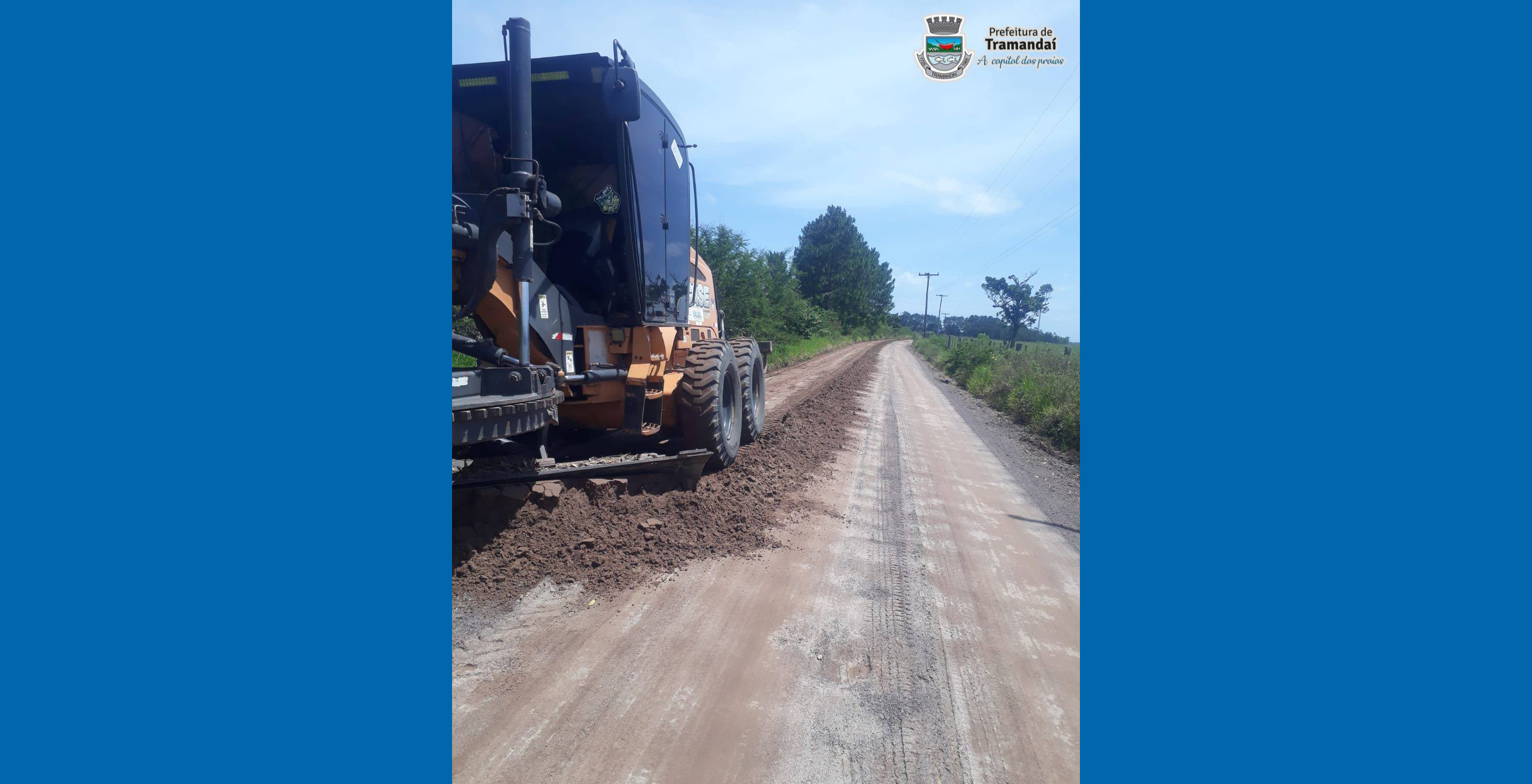 Prefeitura realiza a manutenção da Estrada do Carrachi 